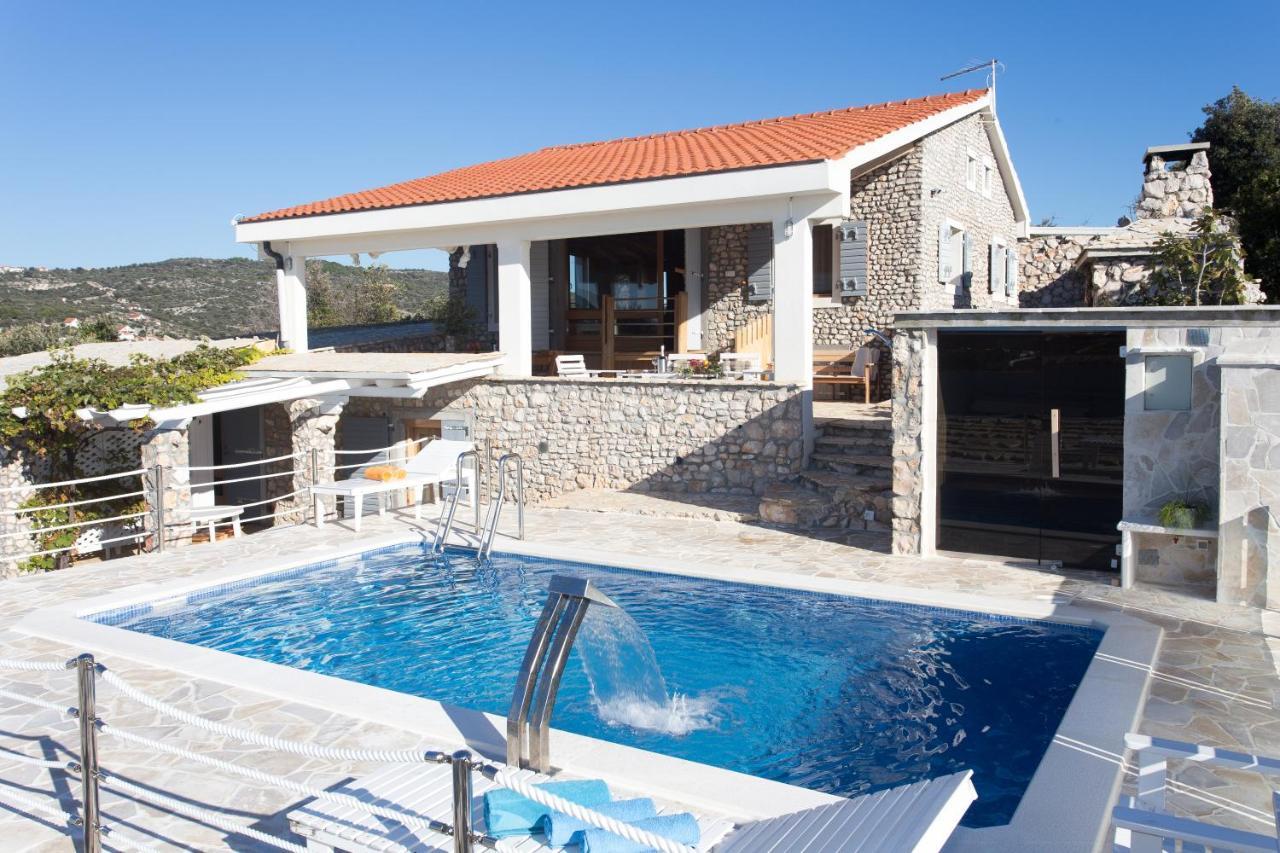 Villa, Stone House With Swimming Pool & Sauna, Beach, סביד מראה חיצוני תמונה